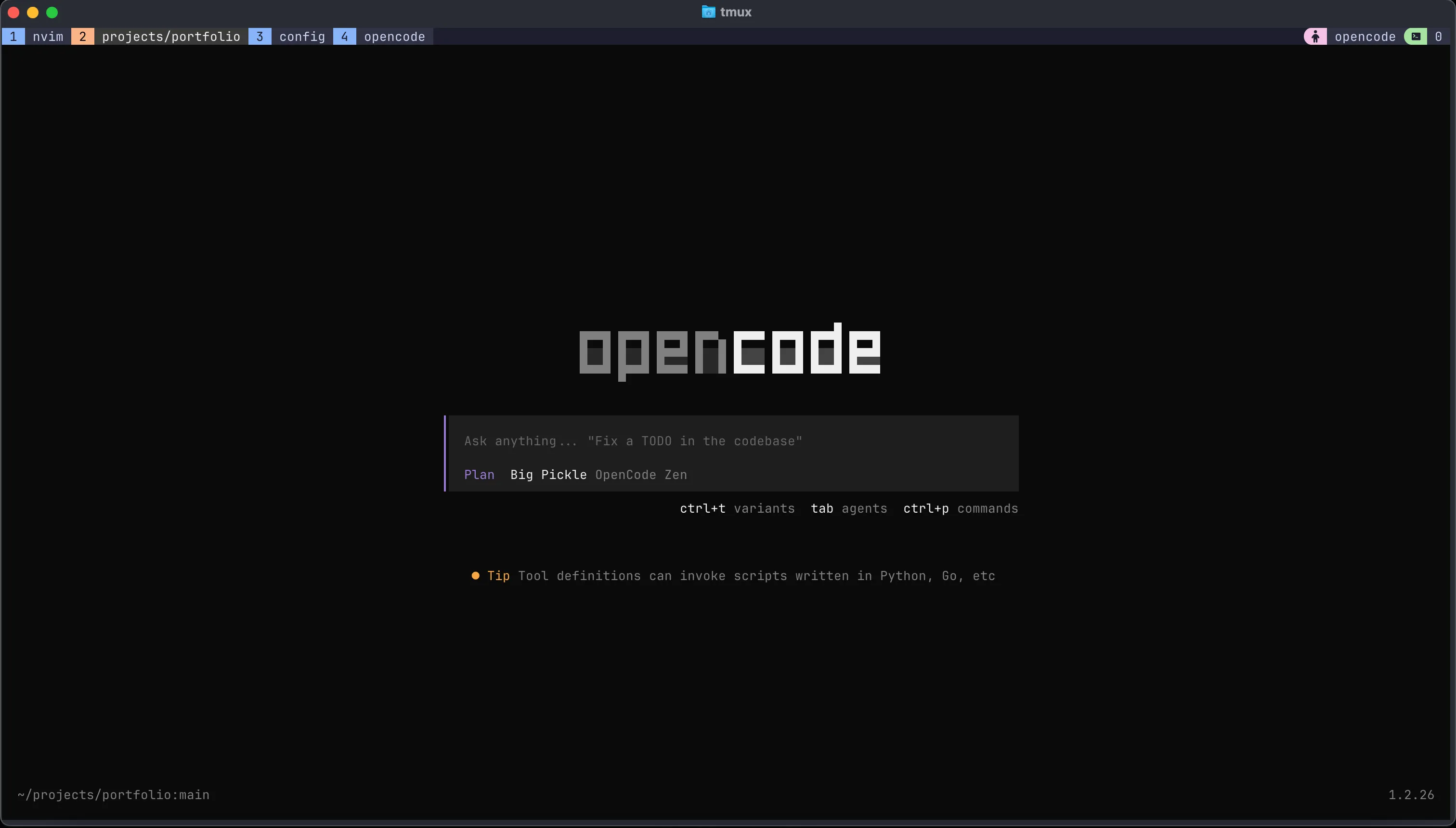 opencode-screenshot